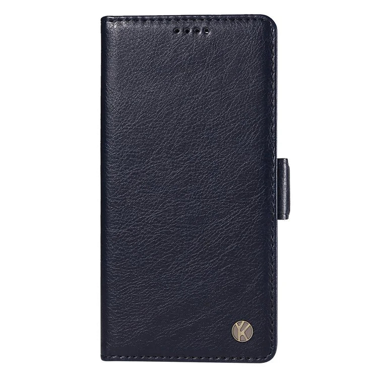 YIKATU YK-007 For Xiaomi 14 Pro Wallet Case Litchi Texture PU Leather Protective Phone Cover