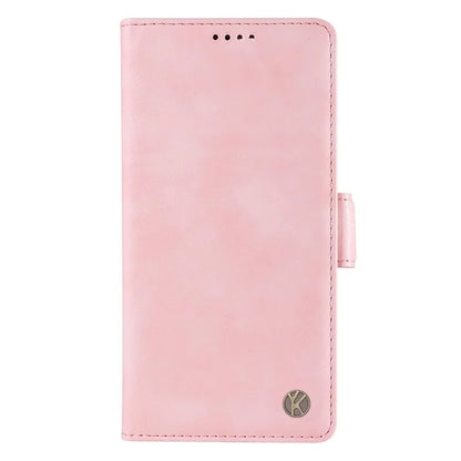 YIKATU YK-007 For Xiaomi 14 Pro Wallet Case Litchi Texture PU Leather Protective Phone Cover
