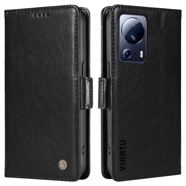 YIKATU YK-007 For Xiaomi 13 Lite / Civi 2 5G Case Wallet Leather + TPU Phone Cover