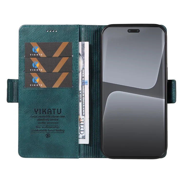 YIKATU YK-007 For Xiaomi 13 Lite / Civi 2 5G Case Wallet Leather + TPU Phone Cover
