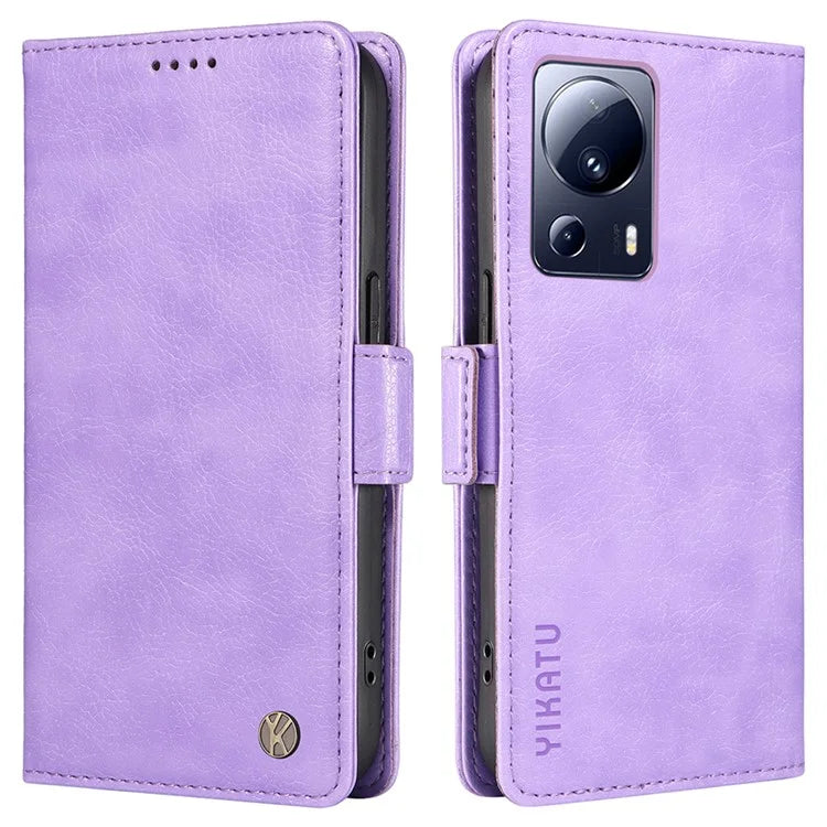 YIKATU YK-007 For Xiaomi 13 Lite / Civi 2 5G Case Wallet Leather + TPU Phone Cover