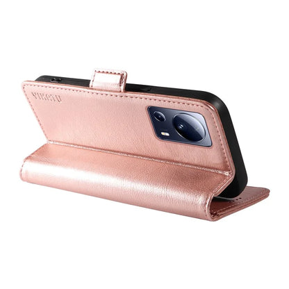 YIKATU YK-007 For Xiaomi 13 Lite / Civi 2 5G Case Wallet Leather + TPU Phone Cover