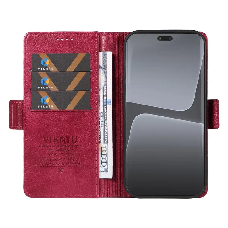 YIKATU YK-007 For Xiaomi 13 Lite / Civi 2 5G Case Wallet Leather + TPU Phone Cover