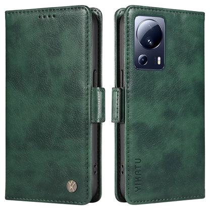 YIKATU YK-007 For Xiaomi 13 Lite / Civi 2 5G Case Wallet Leather + TPU Phone Cover