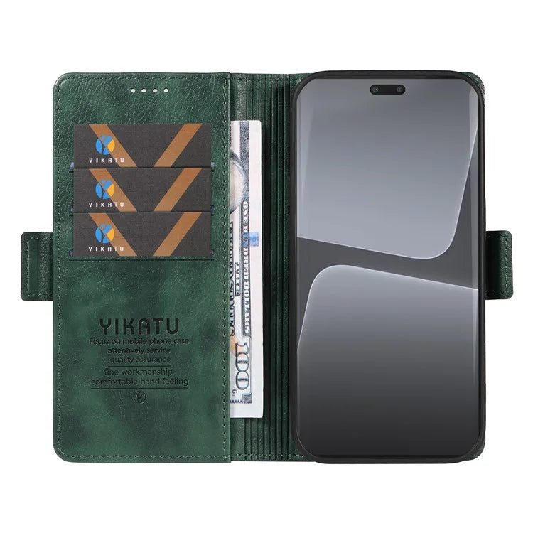 YIKATU YK-007 For Xiaomi 13 Lite / Civi 2 5G Case Wallet Leather + TPU Phone Cover