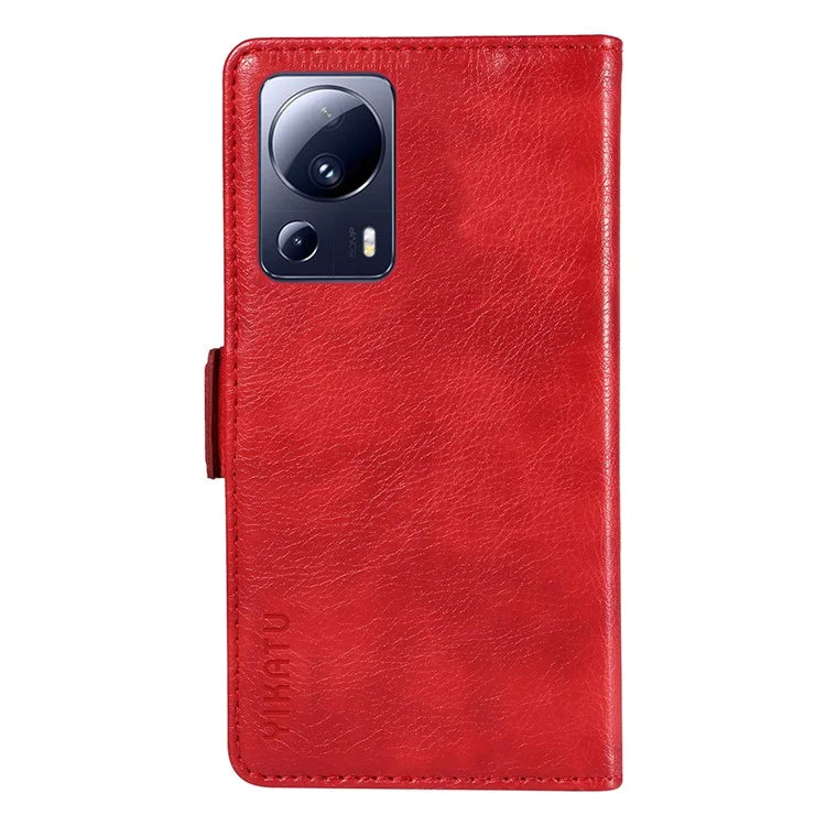 YIKATU YK-007 For Xiaomi 13 Lite / Civi 2 5G Case Wallet Leather + TPU Phone Cover