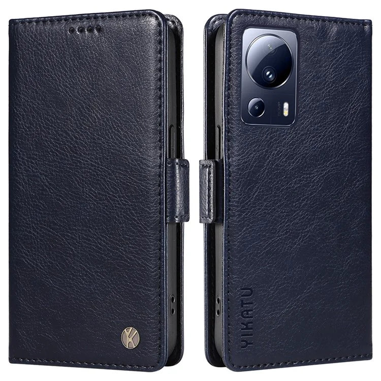 YIKATU YK-007 For Xiaomi 13 Lite / Civi 2 5G Case Wallet Leather + TPU Phone Cover
