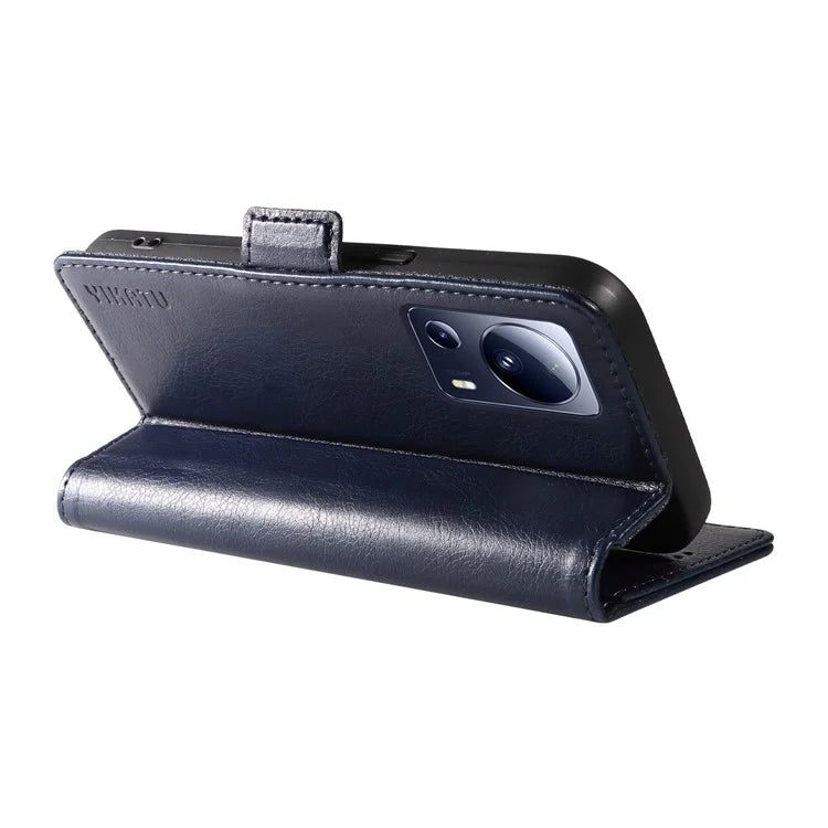 YIKATU YK-007 For Xiaomi 13 Lite / Civi 2 5G Case Wallet Leather + TPU Phone Cover