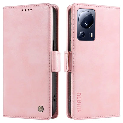 YIKATU YK-007 For Xiaomi 13 Lite / Civi 2 5G Case Wallet Leather + TPU Phone Cover