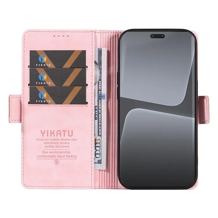 YIKATU YK-007 For Xiaomi 13 Lite / Civi 2 5G Case Wallet Leather + TPU Phone Cover