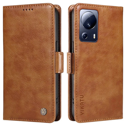 YIKATU YK-007 For Xiaomi 13 Lite / Civi 2 5G Case Wallet Leather + TPU Phone Cover