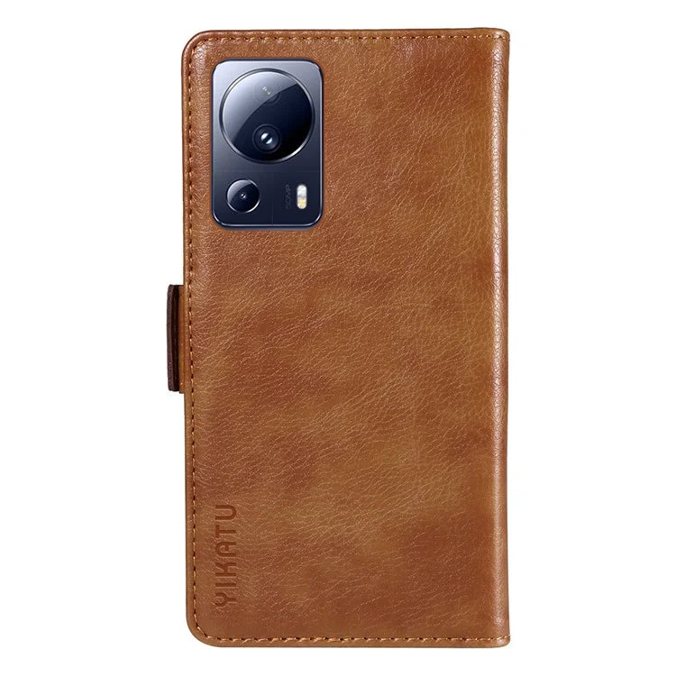 YIKATU YK-007 For Xiaomi 13 Lite / Civi 2 5G Case Wallet Leather + TPU Phone Cover