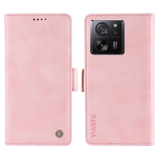 YIKATU YK-007 For Xiaomi 13T / 13T Pro / Redmi K60 Ultra Case PU Leather Wallet Flip Phone Cover