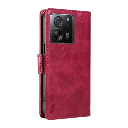 YIKATU YK-007 For Xiaomi 13T / 13T Pro / Redmi K60 Ultra Case PU Leather Wallet Flip Phone Cover