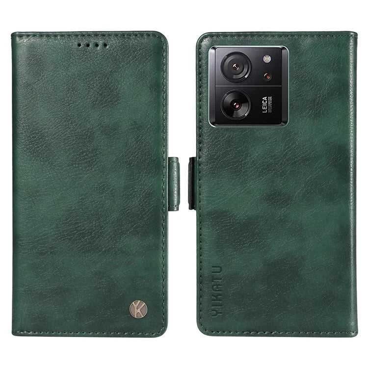 YIKATU YK-007 For Xiaomi 13T / 13T Pro / Redmi K60 Ultra Case PU Leather Wallet Flip Phone Cover