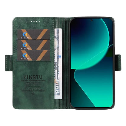 YIKATU YK-007 For Xiaomi 13T / 13T Pro / Redmi K60 Ultra Case PU Leather Wallet Flip Phone Cover