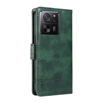 YIKATU YK-007 For Xiaomi 13T / 13T Pro / Redmi K60 Ultra Case PU Leather Wallet Flip Phone Cover