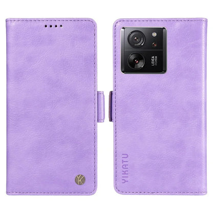 YIKATU YK-007 For Xiaomi 13T / 13T Pro / Redmi K60 Ultra Case PU Leather Wallet Flip Phone Cover