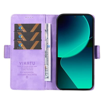 YIKATU YK-007 For Xiaomi 13T / 13T Pro / Redmi K60 Ultra Case PU Leather Wallet Flip Phone Cover