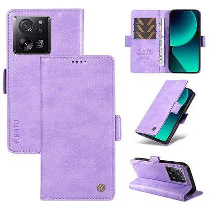 YIKATU YK-007 For Xiaomi 13T / 13T Pro / Redmi K60 Ultra Case PU Leather Wallet Flip Phone Cover