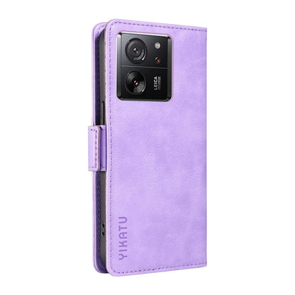 YIKATU YK-007 For Xiaomi 13T / 13T Pro / Redmi K60 Ultra Case PU Leather Wallet Flip Phone Cover