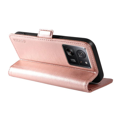 YIKATU YK-007 For Xiaomi 13T / 13T Pro / Redmi K60 Ultra Case PU Leather Wallet Flip Phone Cover