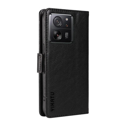 YIKATU YK-007 For Xiaomi 13T / 13T Pro / Redmi K60 Ultra Case PU Leather Wallet Flip Phone Cover