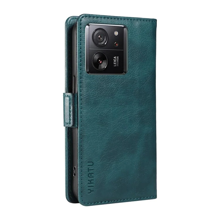 YIKATU YK-007 For Xiaomi 13T / 13T Pro / Redmi K60 Ultra Case PU Leather Wallet Flip Phone Cover