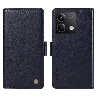 YIKATU YK-007 For Xiaomi Redmi Note 13 5G Leather Wallet Case Folding Stand Phone Cover