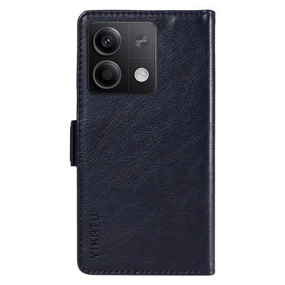 YIKATU YK-007 For Xiaomi Redmi Note 13 5G Leather Wallet Case Folding Stand Phone Cover
