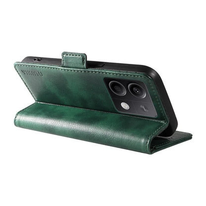YIKATU YK-007 For Xiaomi Redmi Note 13 5G Leather Wallet Case Folding Stand Phone Cover