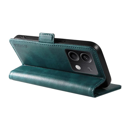 YIKATU YK-007 For Xiaomi Redmi Note 13 5G Leather Wallet Case Folding Stand Phone Cover