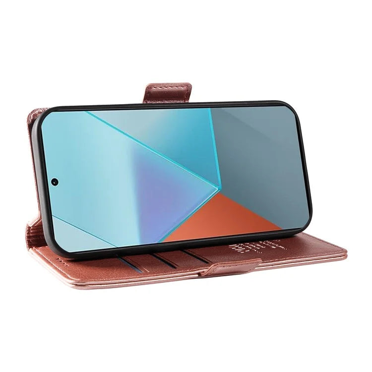 YIKATU YK-007 For Xiaomi Poco X6 5G / Redmi Note 13 Pro 5G Case Wallet Litchi Texture Leather Cover