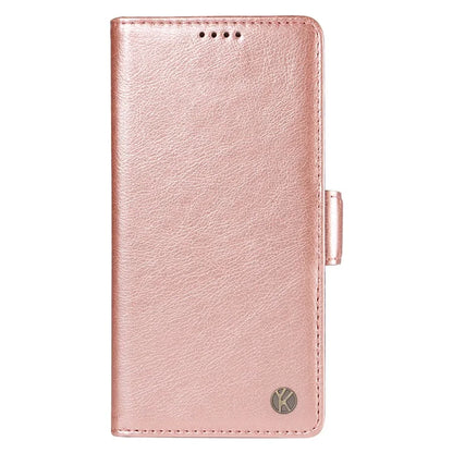 YIKATU YK-007 For Xiaomi Poco X6 5G / Redmi Note 13 Pro 5G Case Wallet Litchi Texture Leather Cover