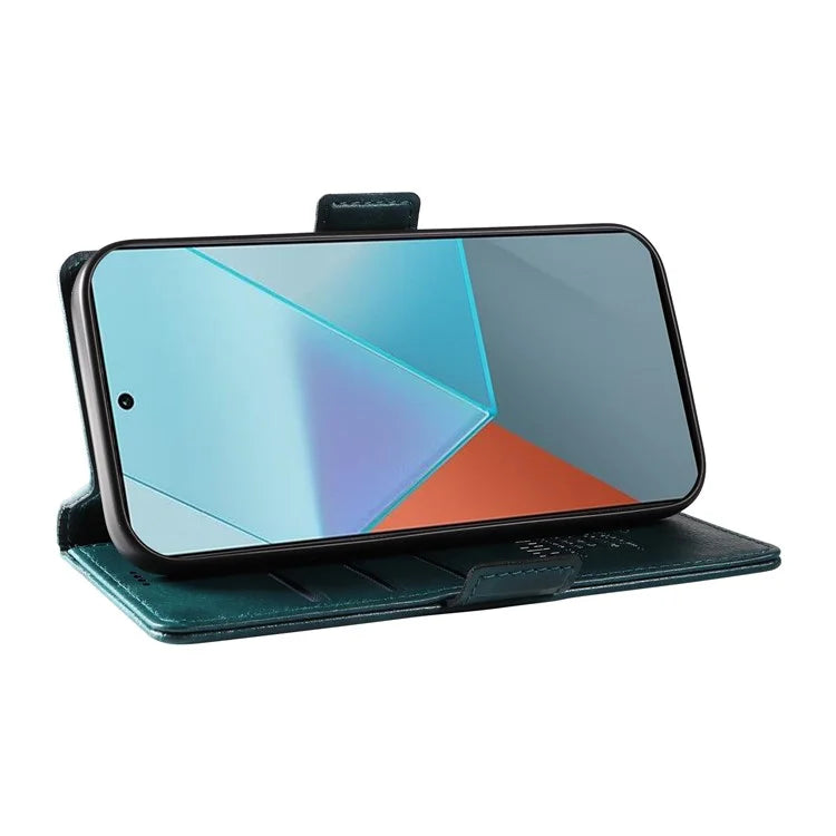 YIKATU YK-007 For Xiaomi Poco X6 5G / Redmi Note 13 Pro 5G Case Wallet Litchi Texture Leather Cover