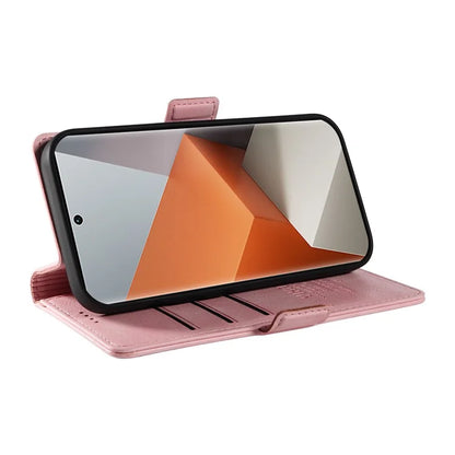 YIKATU YK-007 For Xiaomi Redmi Note 13 Pro+ 5G Wallet Case Magnetic Clasp Leather Phone Cover