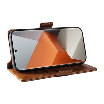YIKATU YK-007 For Xiaomi Redmi Note 13 Pro+ 5G Wallet Case Magnetic Clasp Leather Phone Cover