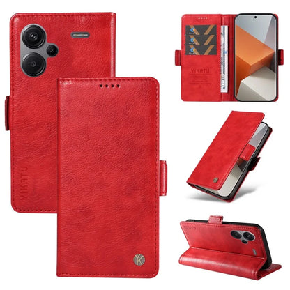 YIKATU YK-007 For Xiaomi Redmi Note 13 Pro+ 5G Wallet Case Magnetic Clasp Leather Phone Cover