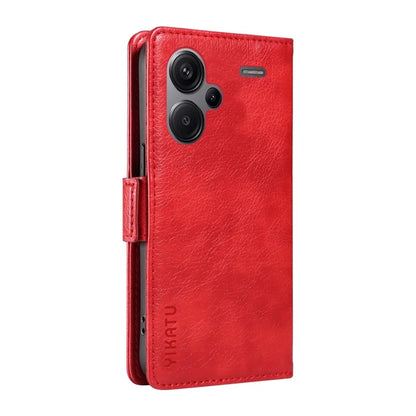 YIKATU YK-007 For Xiaomi Redmi Note 13 Pro+ 5G Wallet Case Magnetic Clasp Leather Phone Cover