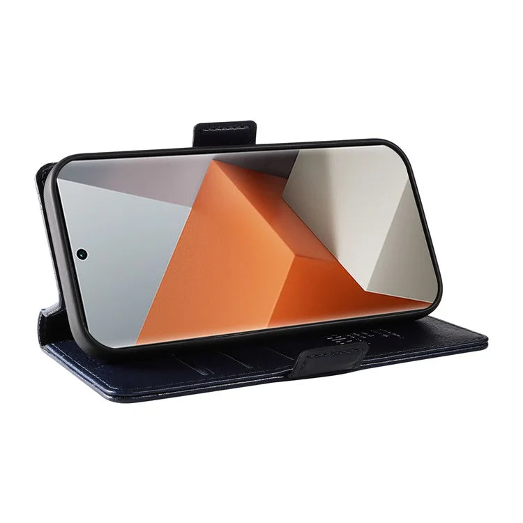 YIKATU YK-007 For Xiaomi Redmi Note 13 Pro+ 5G Wallet Case Magnetic Clasp Leather Phone Cover