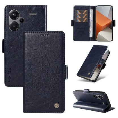 YIKATU YK-007 For Xiaomi Redmi Note 13 Pro+ 5G Wallet Case Magnetic Clasp Leather Phone Cover