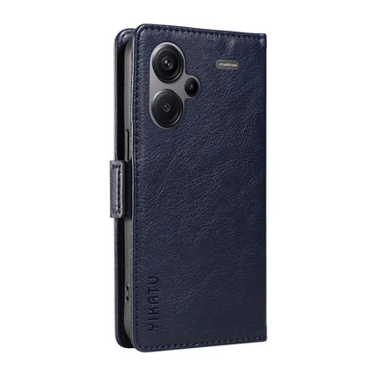 YIKATU YK-007 For Xiaomi Redmi Note 13 Pro+ 5G Wallet Case Magnetic Clasp Leather Phone Cover