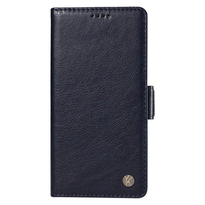 YIKATU YK-007 For Xiaomi Redmi Note 12 4G Phone Case Wallet Leather Cover Litchi Texture