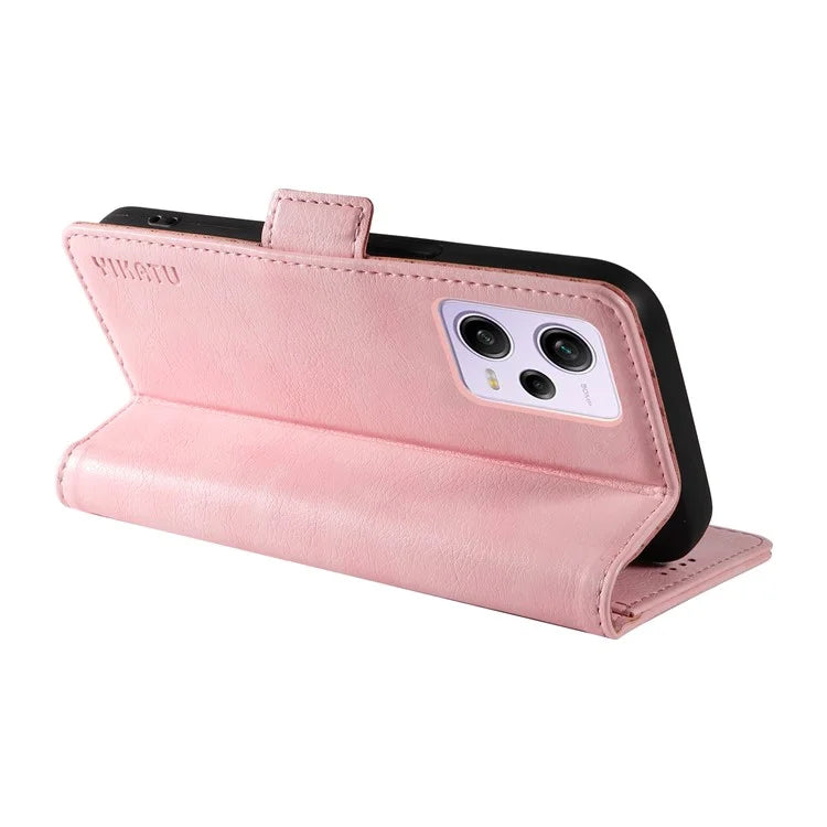 YIKATU YK-007 For Xiaomi Redmi Note 12 Pro 5G / 12 Pro Speed 5G / Poco X5 Pro 5G Leather Case Phone Cover