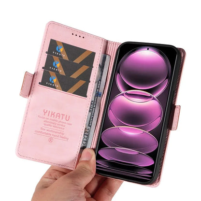 YIKATU YK-007 For Xiaomi Redmi Note 12 Pro 5G / 12 Pro Speed 5G / Poco X5 Pro 5G Leather Case Phone Cover