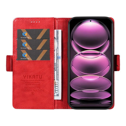 YIKATU YK-007 For Xiaomi Redmi Note 12 Pro 5G / 12 Pro Speed 5G / Poco X5 Pro 5G Leather Case Phone Cover