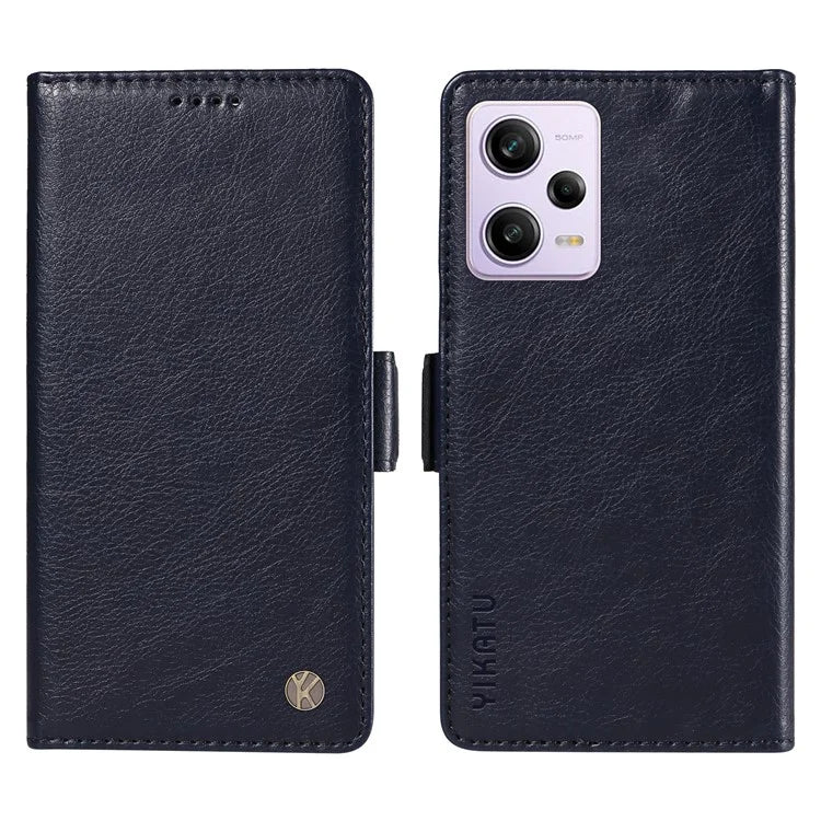 YIKATU YK-007 For Xiaomi Redmi Note 12 Pro 5G / 12 Pro Speed 5G / Poco X5 Pro 5G Leather Case Phone Cover