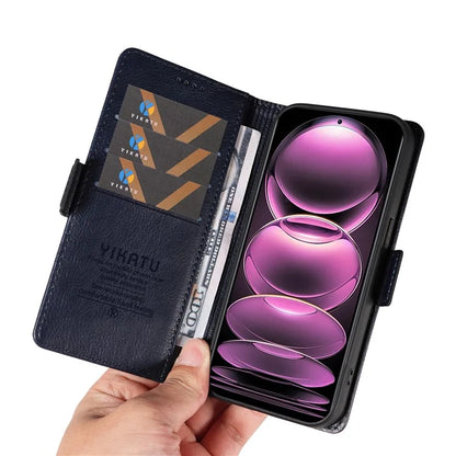 YIKATU YK-007 For Xiaomi Redmi Note 12 Pro 5G / 12 Pro Speed 5G / Poco X5 Pro 5G Leather Case Phone Cover