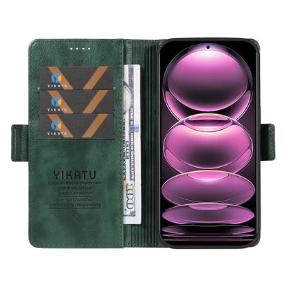 YIKATU YK-007 For Xiaomi Redmi Note 12 Pro 5G / 12 Pro Speed 5G / Poco X5 Pro 5G Leather Case Phone Cover