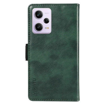 YIKATU YK-007 For Xiaomi Redmi Note 12 Pro 5G / 12 Pro Speed 5G / Poco X5 Pro 5G Leather Case Phone Cover